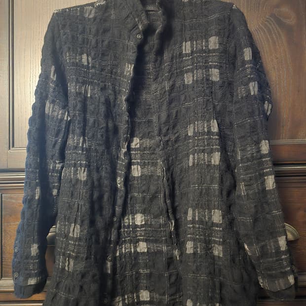 트랜짓 transit 울혼합 자켓셔츠 L사이즈입니다.