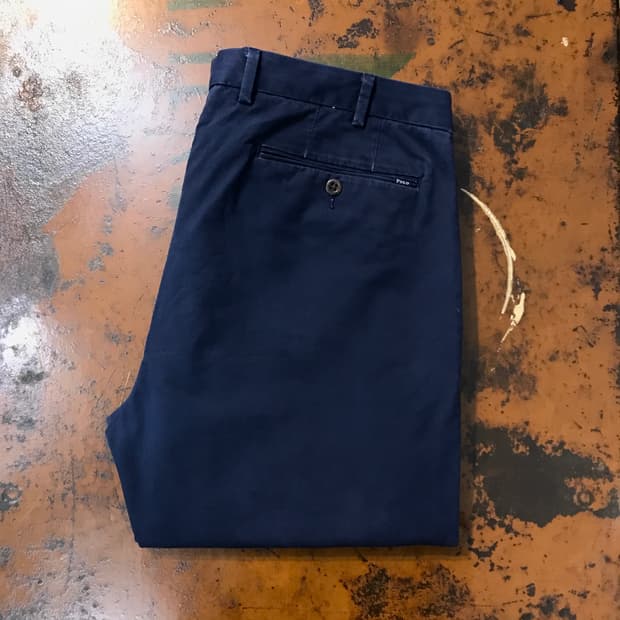폴로랄프로렌 에이징 네이비 치노 팬츠 허리 34 35 사이즈