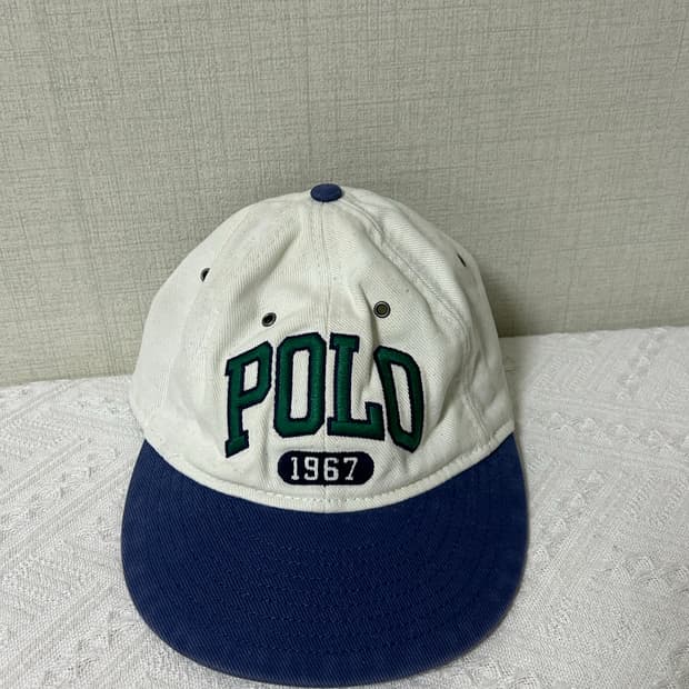 폴로 랄프로렌 POLO RALPH LAUREN 로고 코튼 치노 볼캡 모자