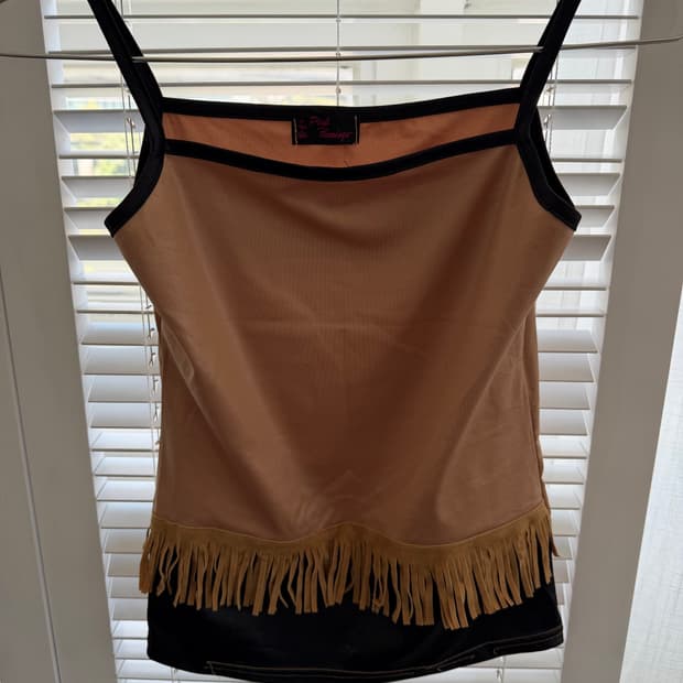 vintage sleeveless top