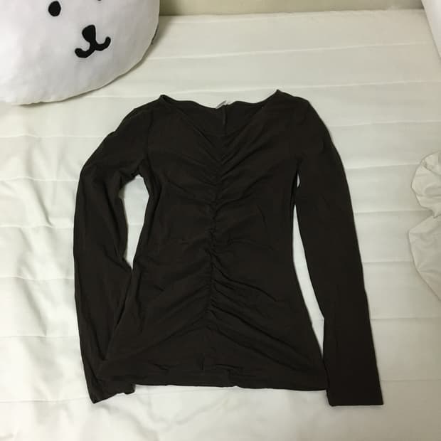 cos 셔링 티셔츠