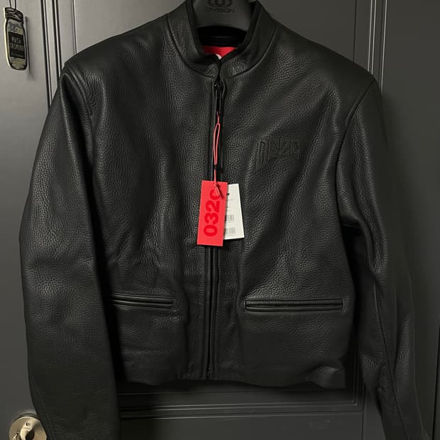 032c 어트리션 레더자켓 새상품