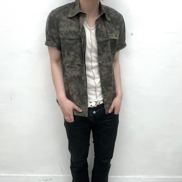Bernings sho bleach short shirts