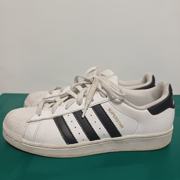 [250] 아디다스 슈퍼스타 파운데이션 흰검금(C77124) 