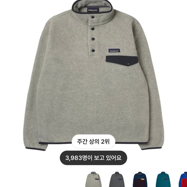 파타고니아 신칠라 오트밀 S