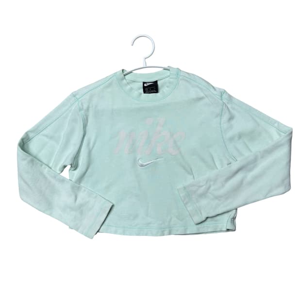 나이키 크롭 맨투맨 