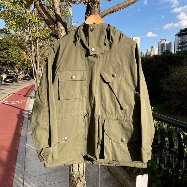 언더커버 21fw 인큐베이트 퍼티그 후드자켓