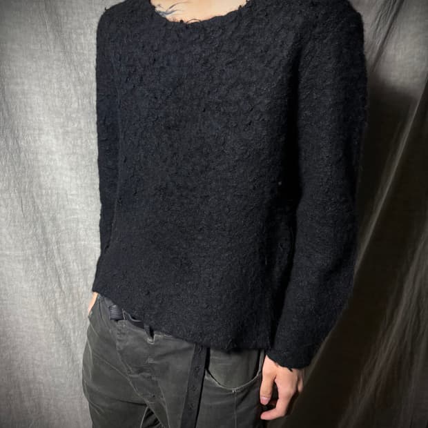 Isamu Katayama Backlash Bouclé Side-Zip 