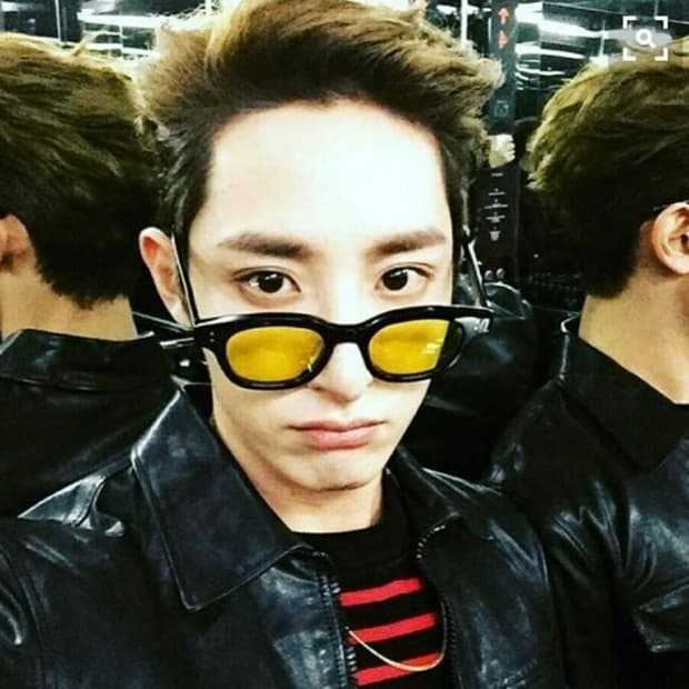 DPEW 이수혁 옐로우 틴트 선글라스 노랑 권지용 지드래곤 안경 안경테