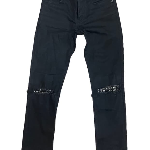 생로랑 무릎 절개 스터드진 구해봅니다