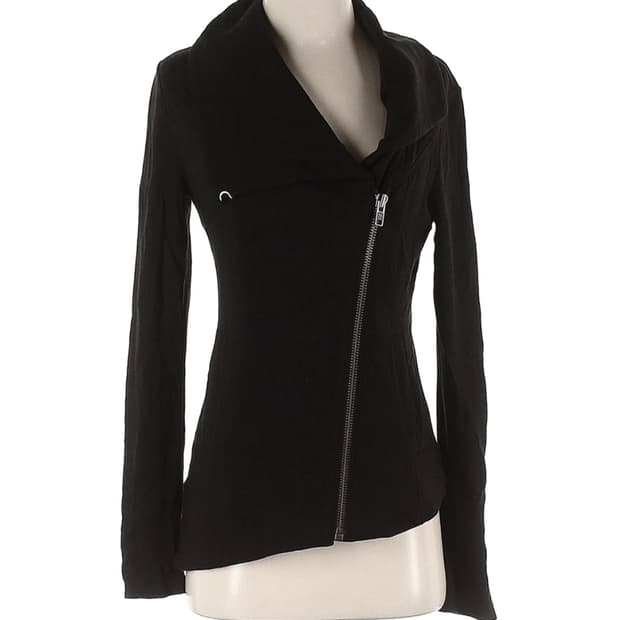 헬무트랭 Asymmetrical Hem stretch jacket