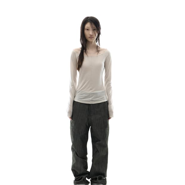 Flatseam Long Sleeve Top / Oatmeal