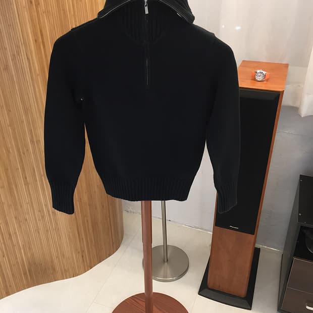 (WOMAN) 폴로랄프로렌 반집업 니트스웨터 S 