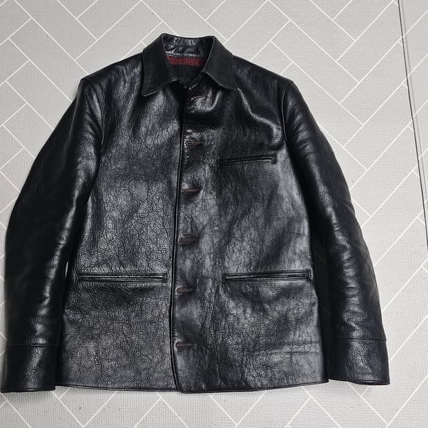 신키 홀스하이드 카코트 말가죽자켓 42