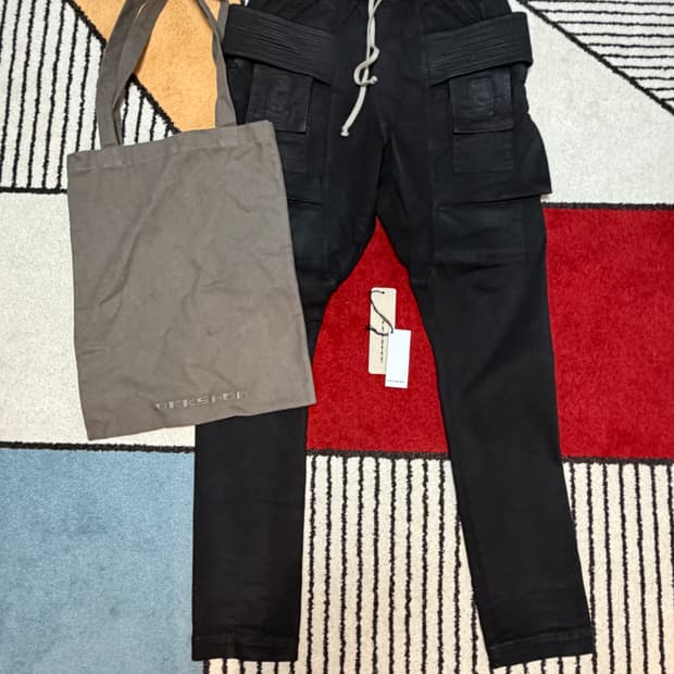 릭 오웬스 태권도 팬츠