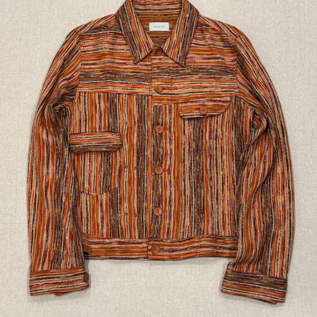 Bed J.W. Ford 22ss 믹스드 트러커 자켓