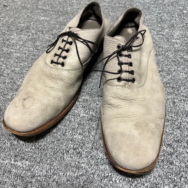 입생로랑 아이보리 더비 슈즈 42.5 270-275 생로랑