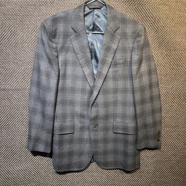 브룩스 브라더스 체크 블레이져 자켓