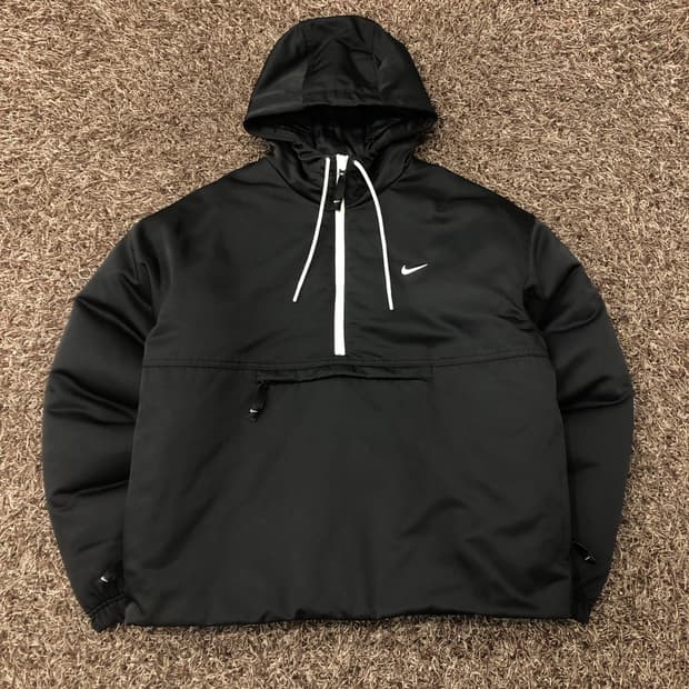 나이키 솔로 스우시 새틴 아노락 점퍼 자켓