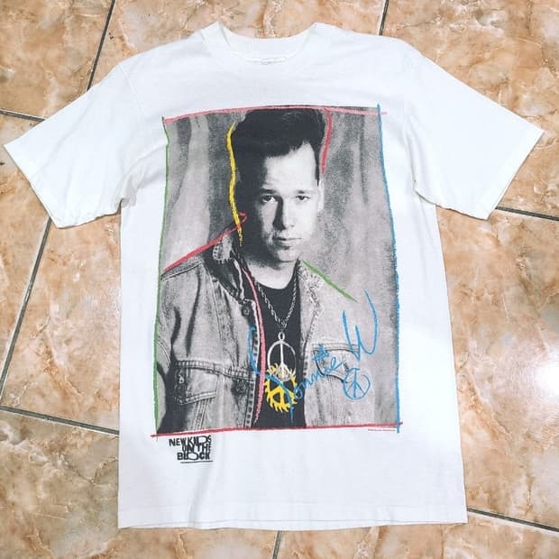 1989 HANES 뉴키즈온더블록 빈티지티셔츠