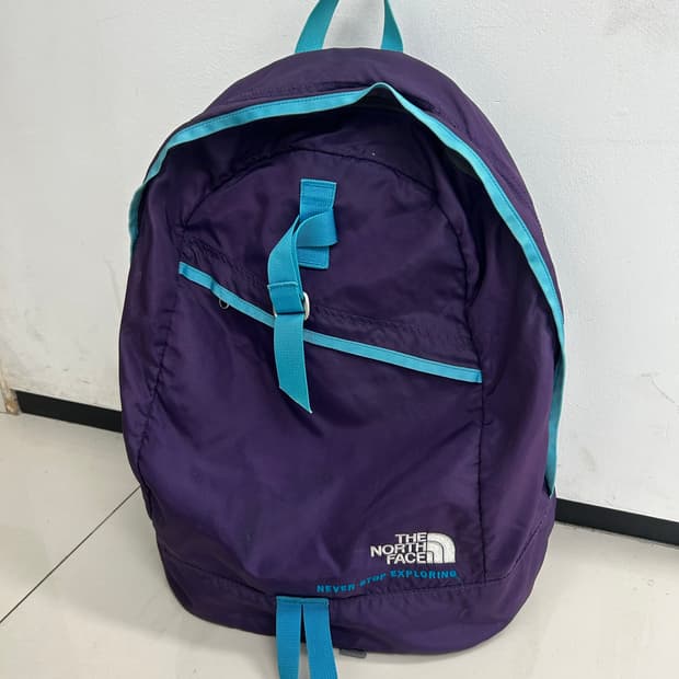 빈티지 노스페이스 백팩 보라백팩