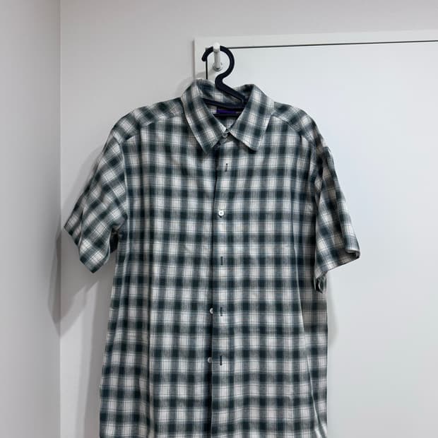 라퍼 체크셔츠 m
