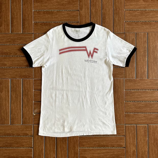 Weezer American Classics ringer 1/2 tee