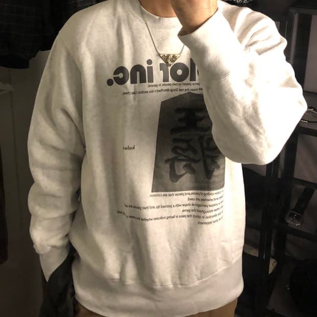 Kolor 맨투맨