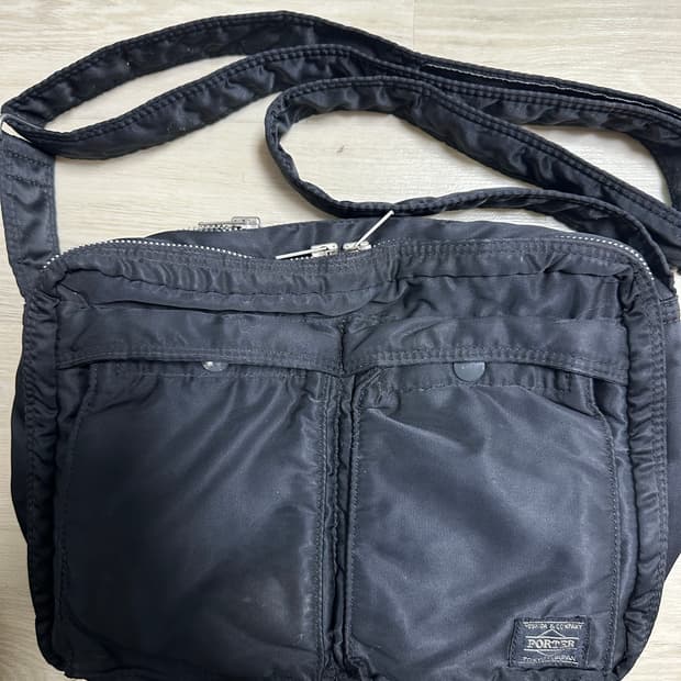 PORTER 요시다 포터 탱커 숄더백 블랙 L