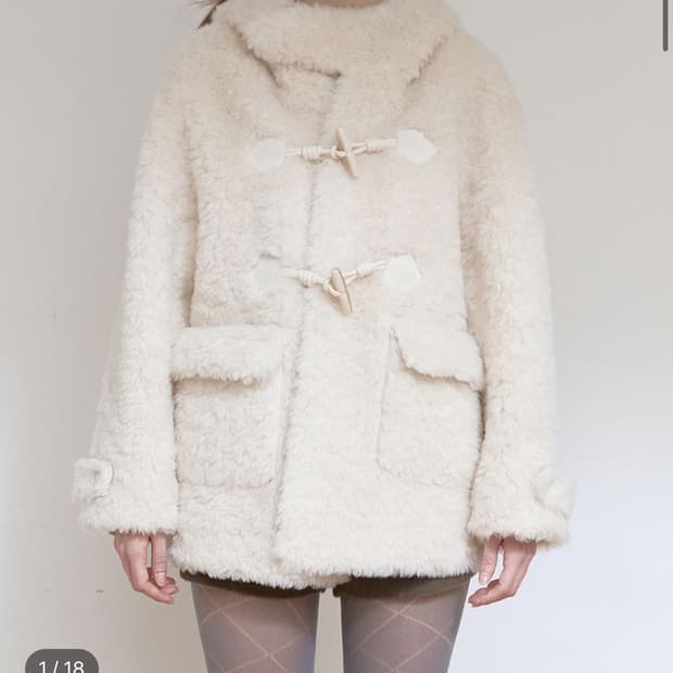 구해요) 아수라 wool shearing hoodie mustang 퍼