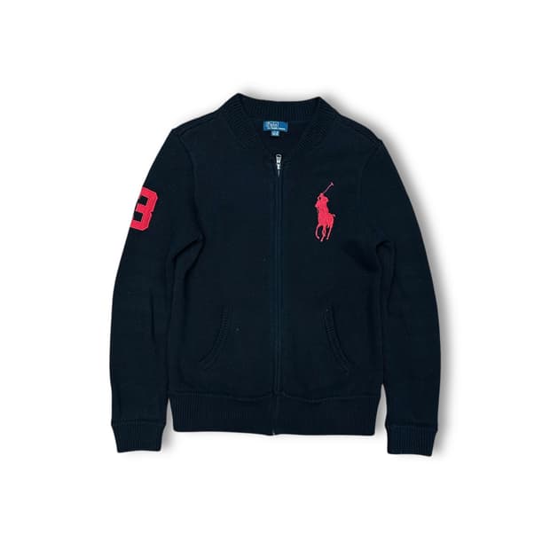 폴로랄프로렌 빅포니 니트 집업