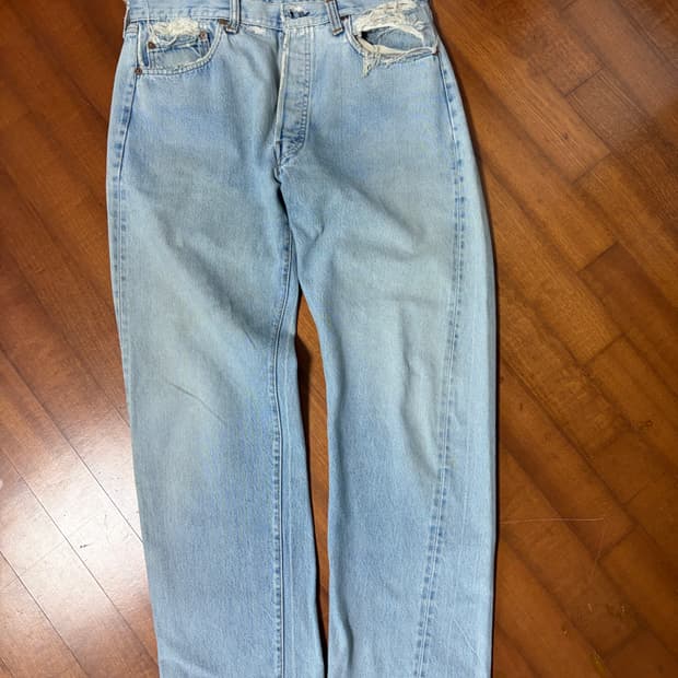80s 리바이스 501 mide in usa