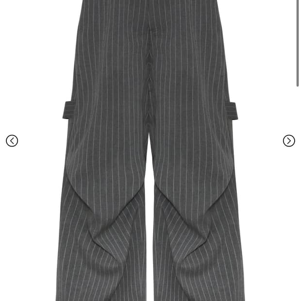 카미엔 247 ALL DAY STRIPE PANTS GRAY