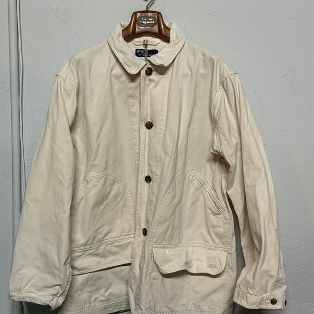 90‘s 폴로 랄프로렌 코튼 헌팅 자켓 L