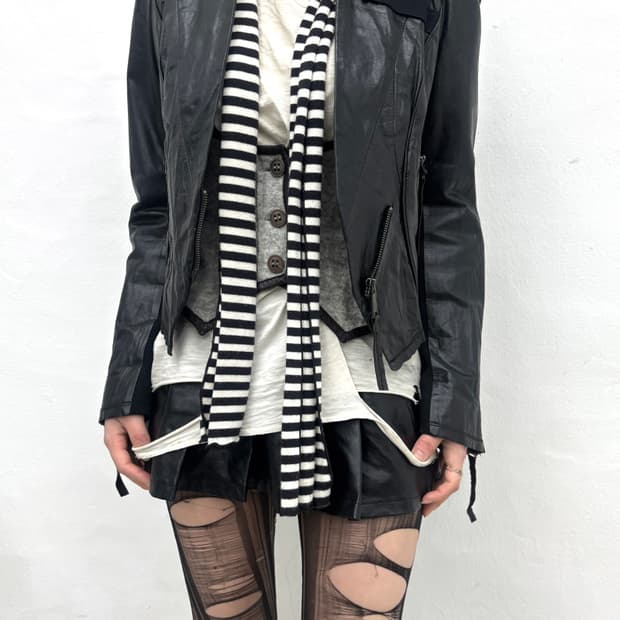 Tankus lambskin leather jacket