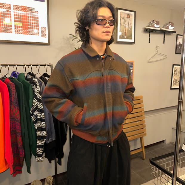 80‘s Pendleton high grade western jacket