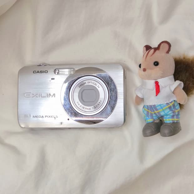 🫧카리나픽✨ CASIO EXILIM Z80 실버 🤍