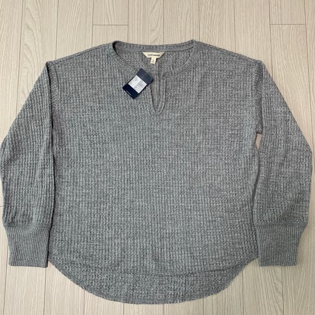 Lucky Brand(럭키 브랜드)의 와플 헨리넥 스웨터