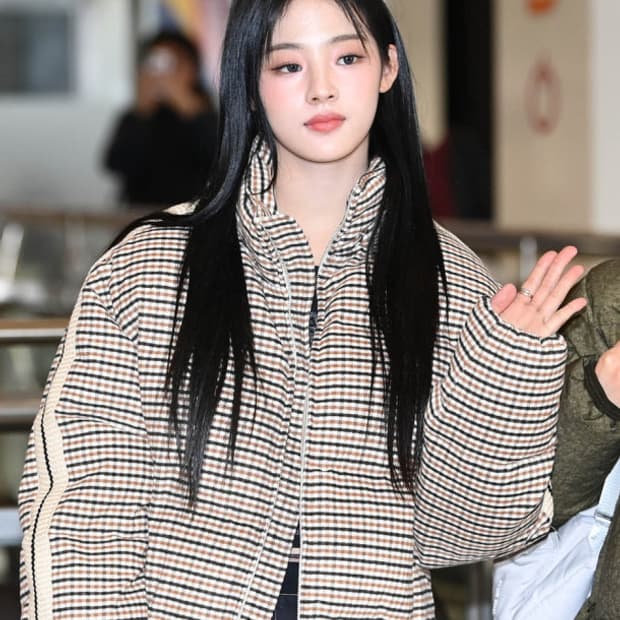 [뉴진스 민지님 착용] 팜엔젤스 23fw 체크 패딩