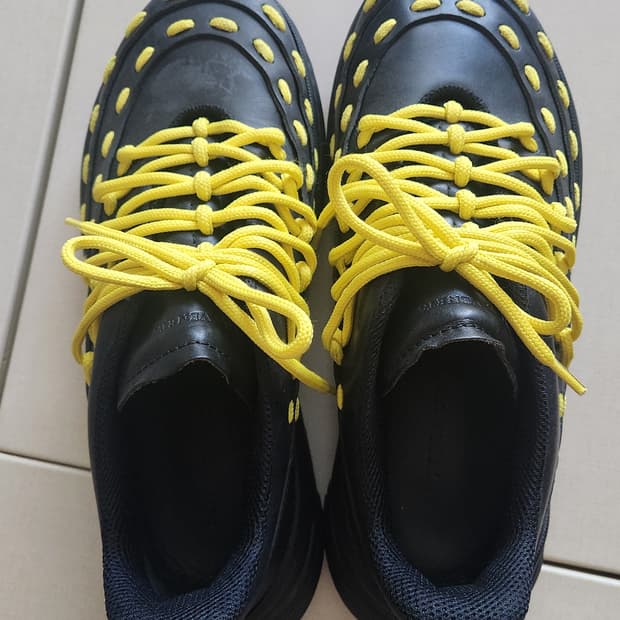 보테가베네타 레이스업 스피드스터 신발 (41사이즈)