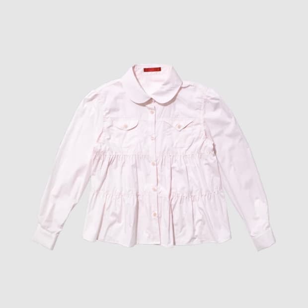 인앤양하모니 핑크 블라우스