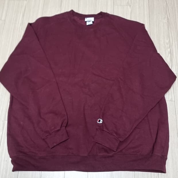 챔피온 맨투맨 버건디(xxxl)