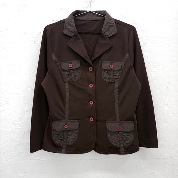 orsay 셔링 포켓 자켓