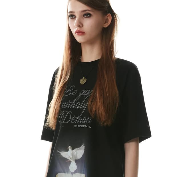 스컬프터 Holy Spirit Boxy Tee (small)