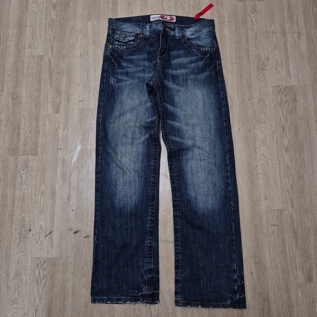 테이크 투 워싱 데님 팬츠 청바지 W34 L33