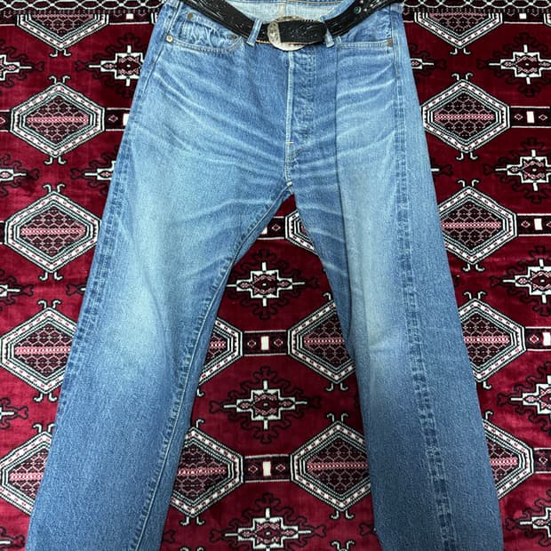 (w32) 웨어하우스 1101 2nd 워싱데님