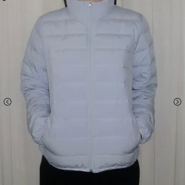 지초이컴포트 라이트웨이트 다운 자켓 패딩 그레이