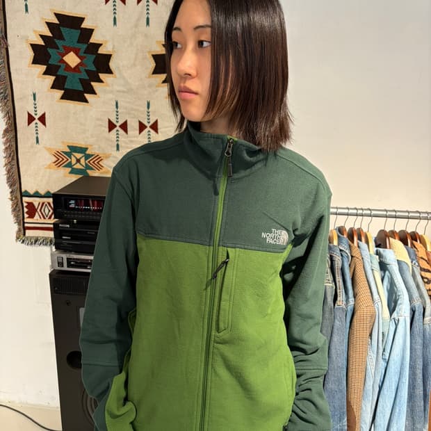 The North Face 투톤 배색 플리스