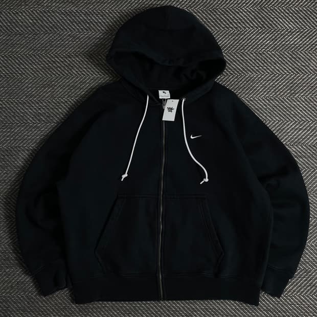 나이키 랩 NRG 솔로 스우시 헤비 코튼 후드집업o 3226