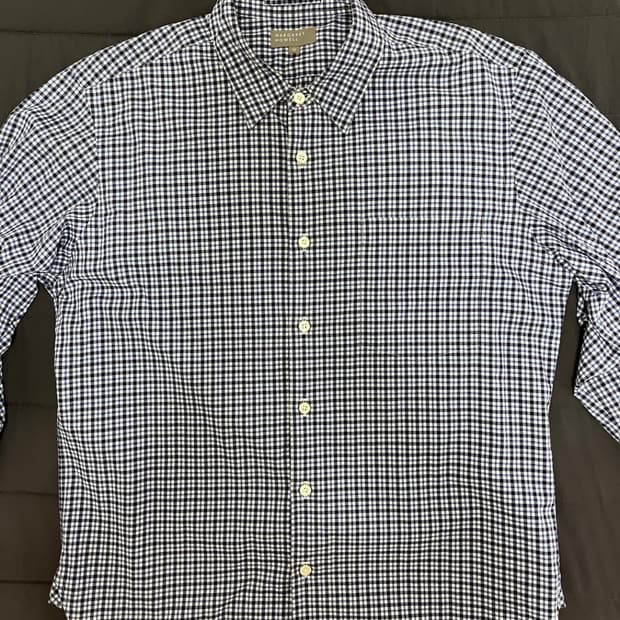 마가렛 호웰 체크셔츠 M